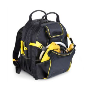 Heavy-Duty Tool Organizer Backpack with 50+ Pockets