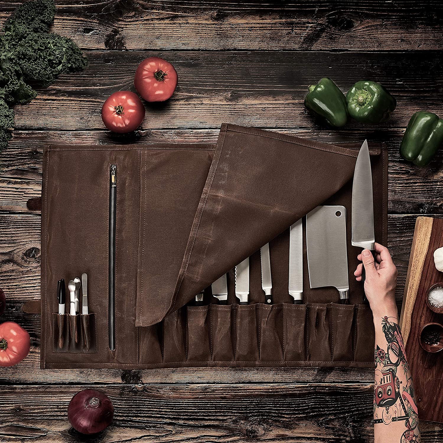 Tools knife Roll Bags - 图片 3