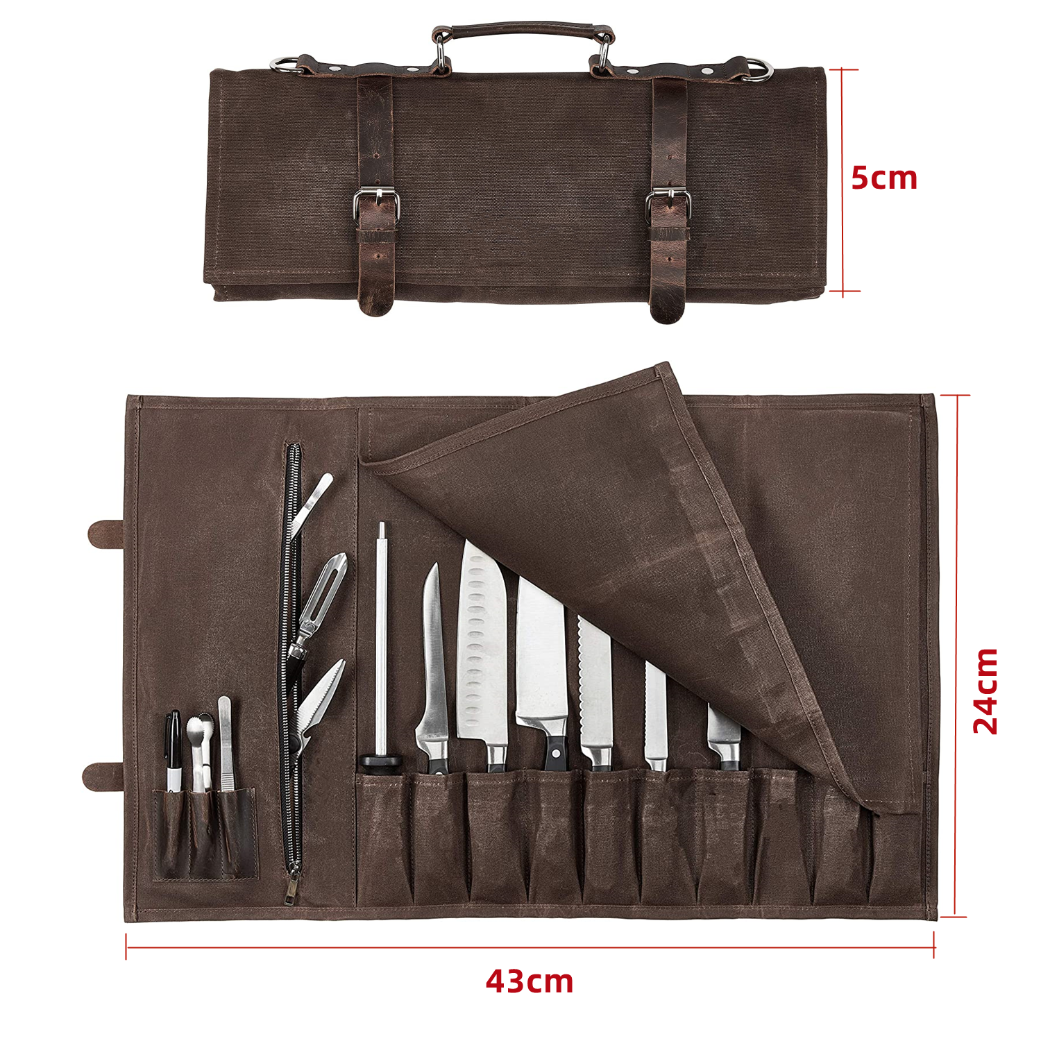 Tools knife Roll Bags - 图片 6