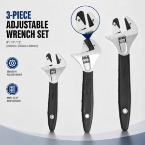 Industrial Grade Continuous Tightening Adjustable Wrench for Professional Use