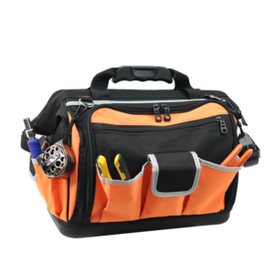 Heavy-Duty Wide Mouth Tool Storage Bag