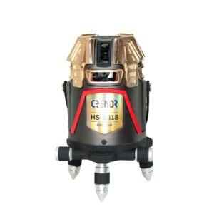 8-Line Electronic Laser Level | OSRAM Laser | Self-Leveling 0–4° | ±1mm/10m | OEM Manufacturer Supplier