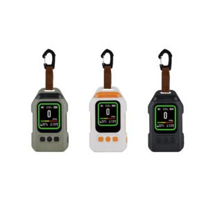 Portable CO & CO₂ Gas Detector – 6-in-1 Multi Gas Monitor with Temperature & Humidity Sensor and LED Flashlight
