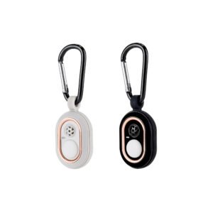 Ultrasonic Mosquito Repeller Keychain – 7 Modes Chemical-Free Portable Bug Repellent with Mini LED Light for Outdoor Camping
