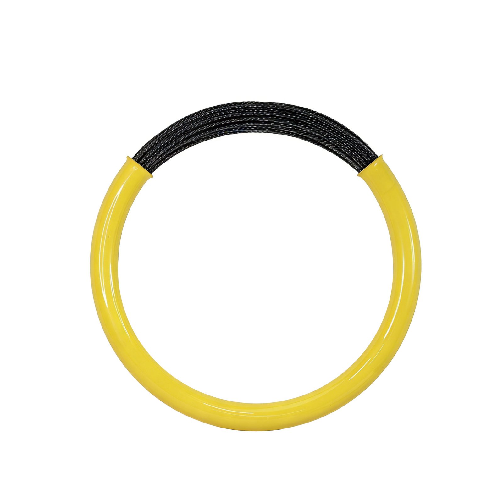 6.0mm Black 3-Strand PET Fish Tape 50m – 180kg Heavy Duty Wire Pulling Tool for Long Distance Electrical Conduit Installation